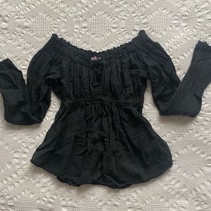 Black Long Sleeve Blouse
